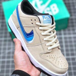 Nike SB Dunk Low “Truck It” Light Cream/Deep Royal Blue