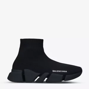 Balenciaga Women's Speed 2.0 Stretch-Knit Mid-Top Trainers