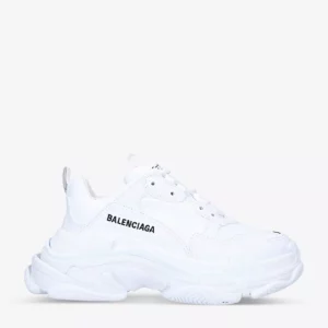 Balenciaga Triple S Faux-Leather And Mesh Trainers