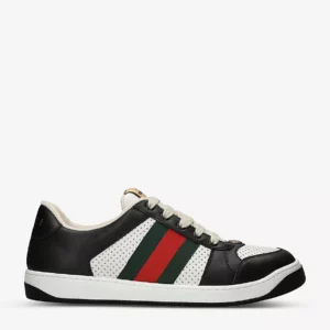 Gucci Screener Leather Low-Top Trainers