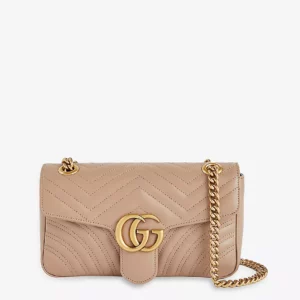 Gucci Marmont Small Leather Shoulder Bag