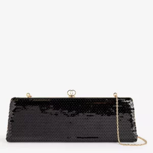 Gucci Broadway Sequin-Embellished Woven Clutch