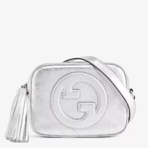 Gucci Blondie Branded Leather Top-Handle Bag