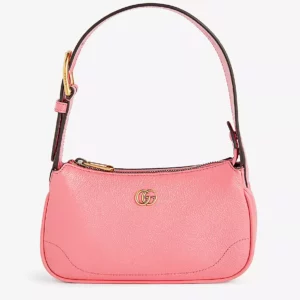 Gucci Aphrodite Brand-Plaque Leather Shoulder Bag
