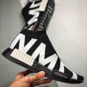 adidas NMD CS1 Primeknit Black White