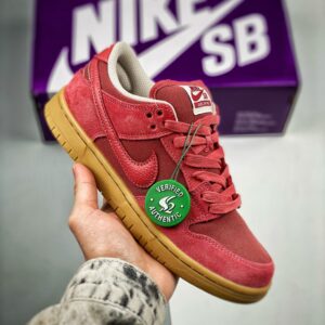 Nike SB Dunk Low “Adobe” Red Gum DV5429-600