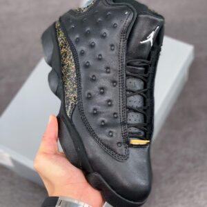 Air Jordan 13 “Gold Glitter” Black/Metallic Gold
