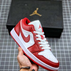 Air Jordan 1 Low Gym Red/White 553558-611