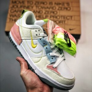 Nike Dunk Low Disrupt 2 Easter Blue Green Gold Pink