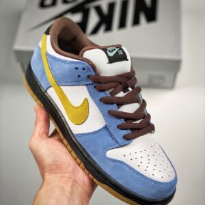 Nike SB Dunk Low ‘Homer’ White/Medium Yellow-University Blue